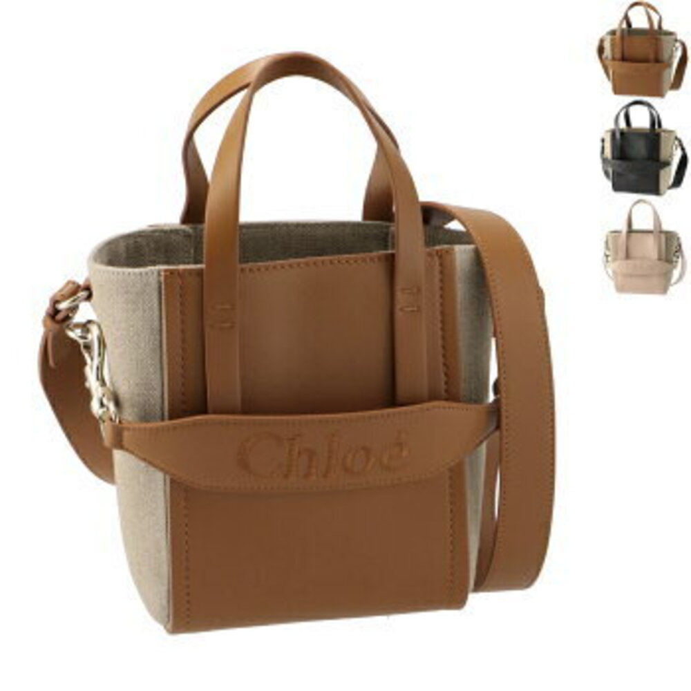 Chloe Tote Bag SENSE Shoulder Logo